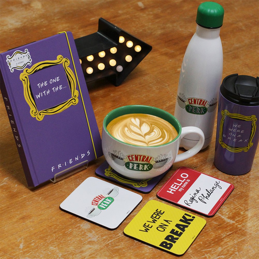 Half Moon Bay F.R.I.E.N.D.S. The One With The… Design Warner Bros. Licensed Purple 240 pages A5 Hardcover Notebook