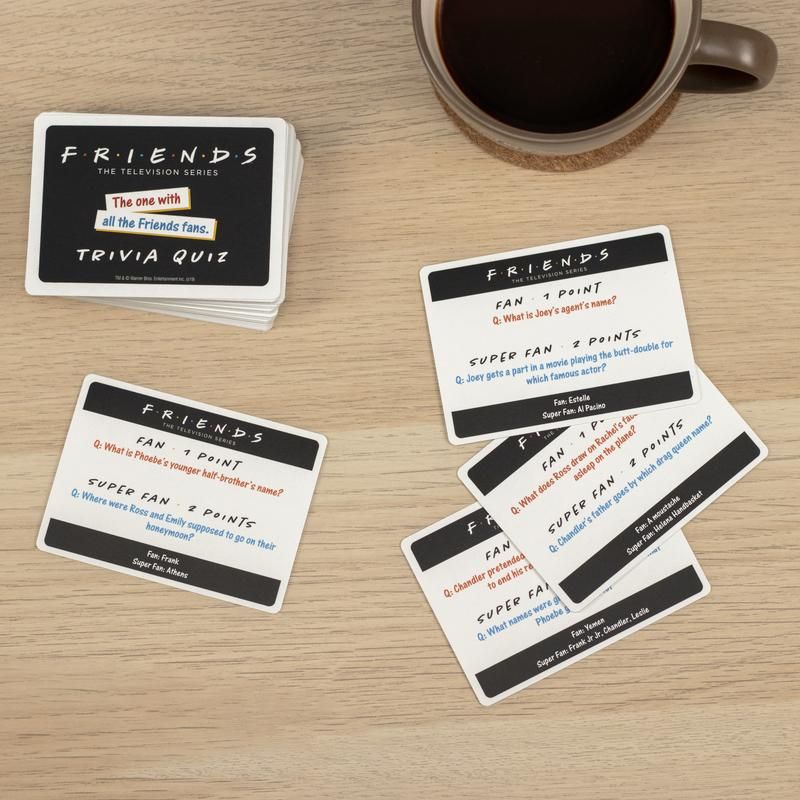 F.R.I.E.N.D.S. 50 pieces Trivia Quiz Cards