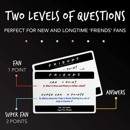 F.R.I.E.N.D.S. 50 pieces Trivia Quiz Cards