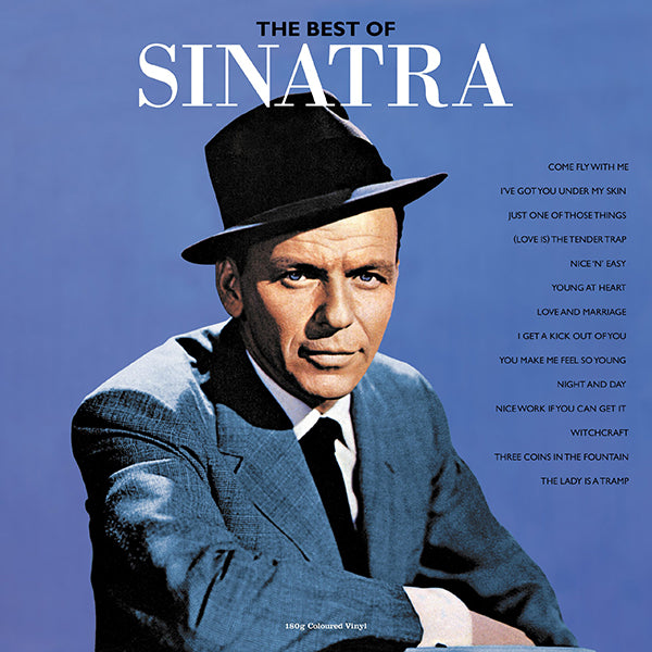 Frank Sinatra - The Best of Sinatra - LP (Blue Vinyl). Now available music store dubai

