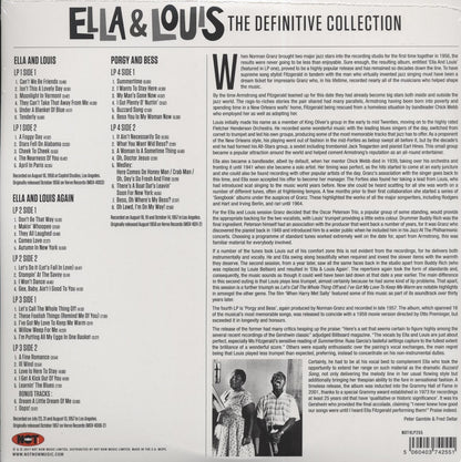 Ella & Louis - The Definitive Collection - 4LP. Shop now online in UAE