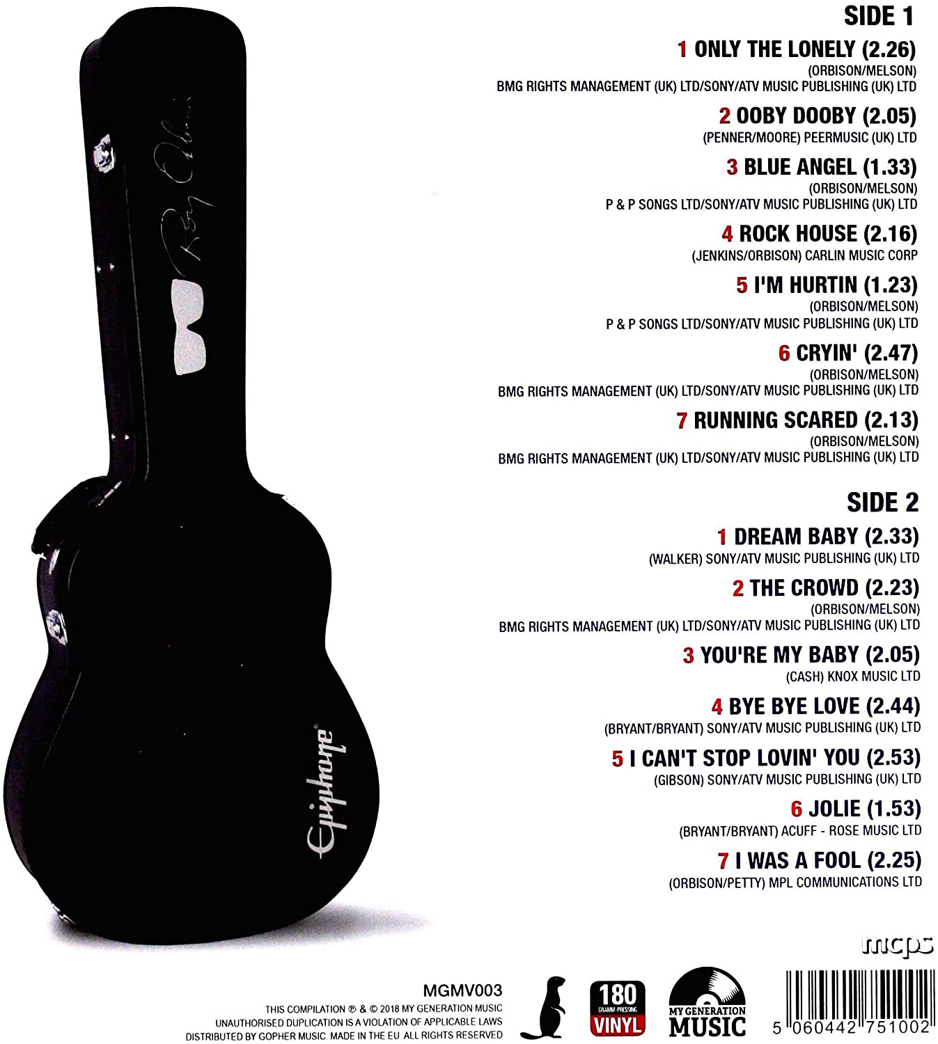 Roy Orbison - American Legend - LP