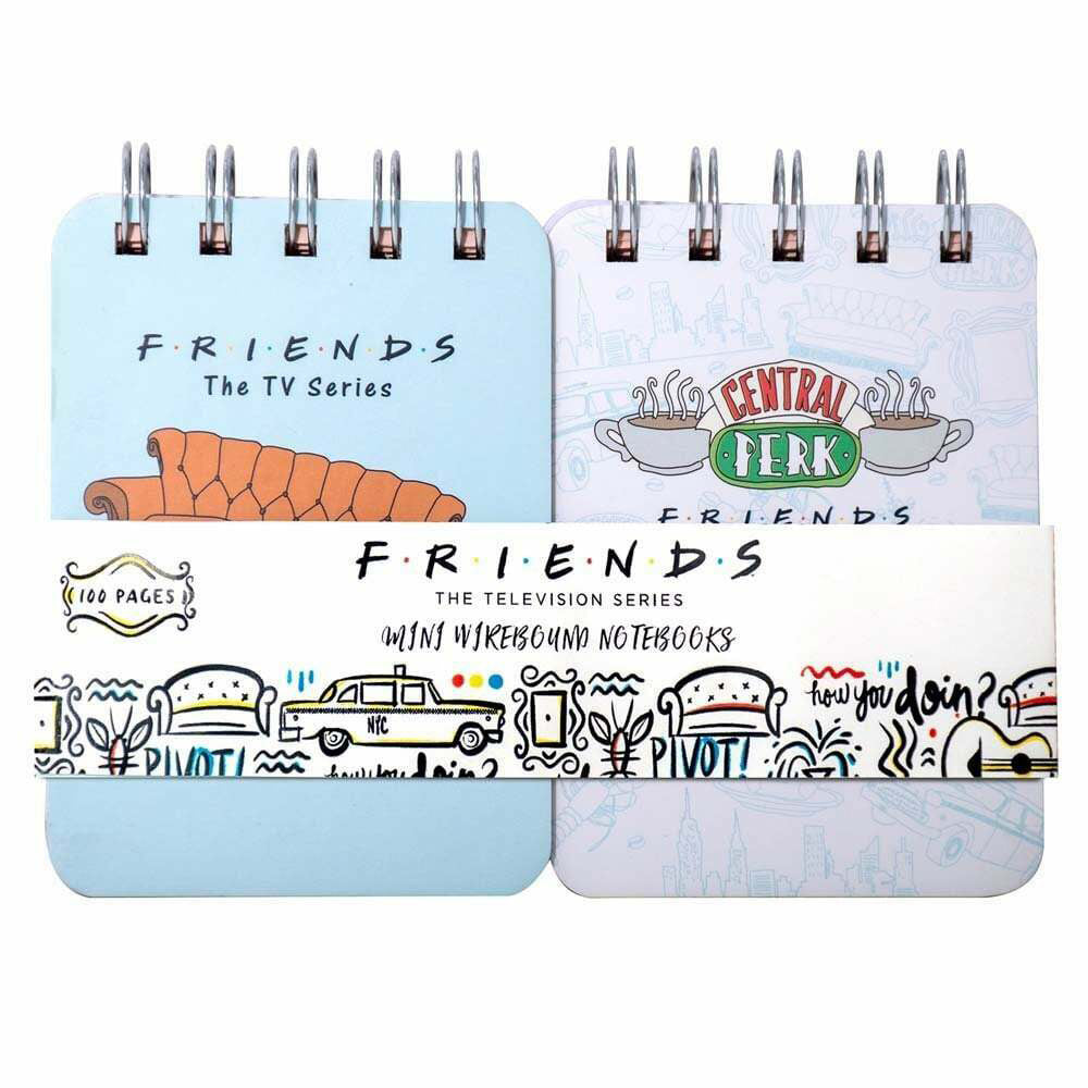 F.R.I.E.N.D.S. Mini Wirebound Notebooks (Set of 2)