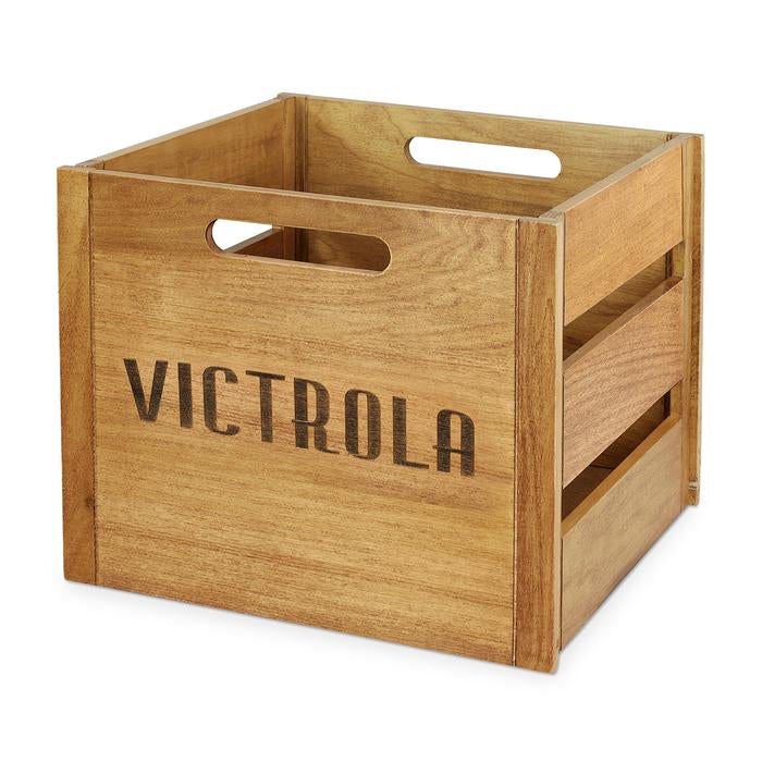 Victrola Wooden Record/Vinyl Crate VA-20