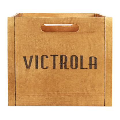 Victrola Wooden Record/Vinyl Crate VA-20