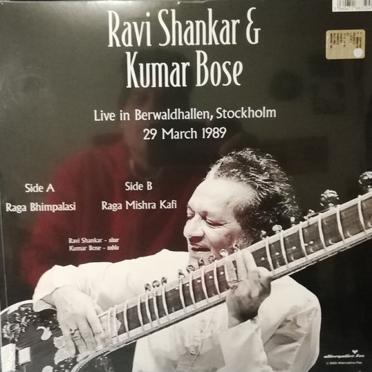 Ravi Shankar & Kumar Bose - Live in Berwaldhallen, Stockholm 29 March 1989 - LP