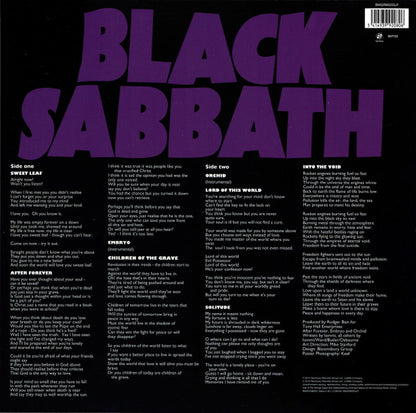 Black Sabbath - Master Of Reality - LP
