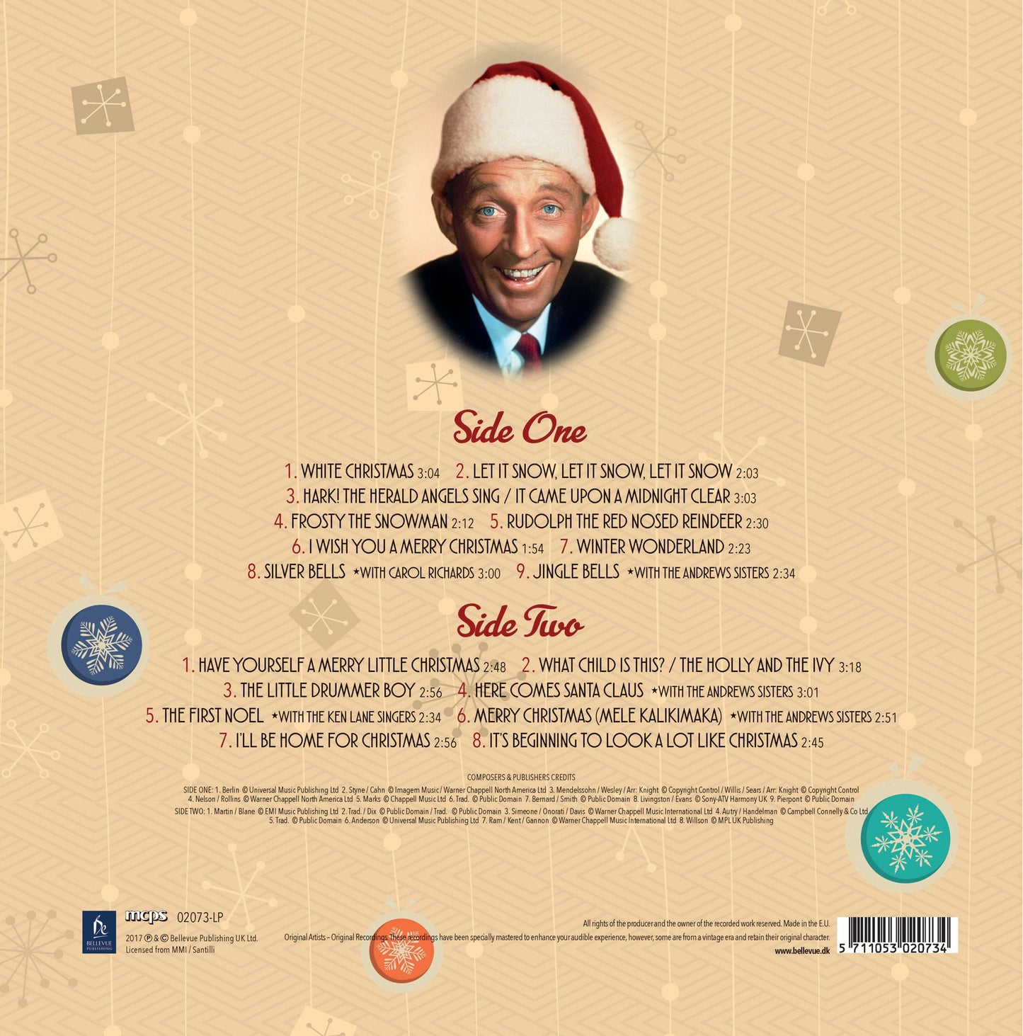 Bing Crosby - White Christmas - LP