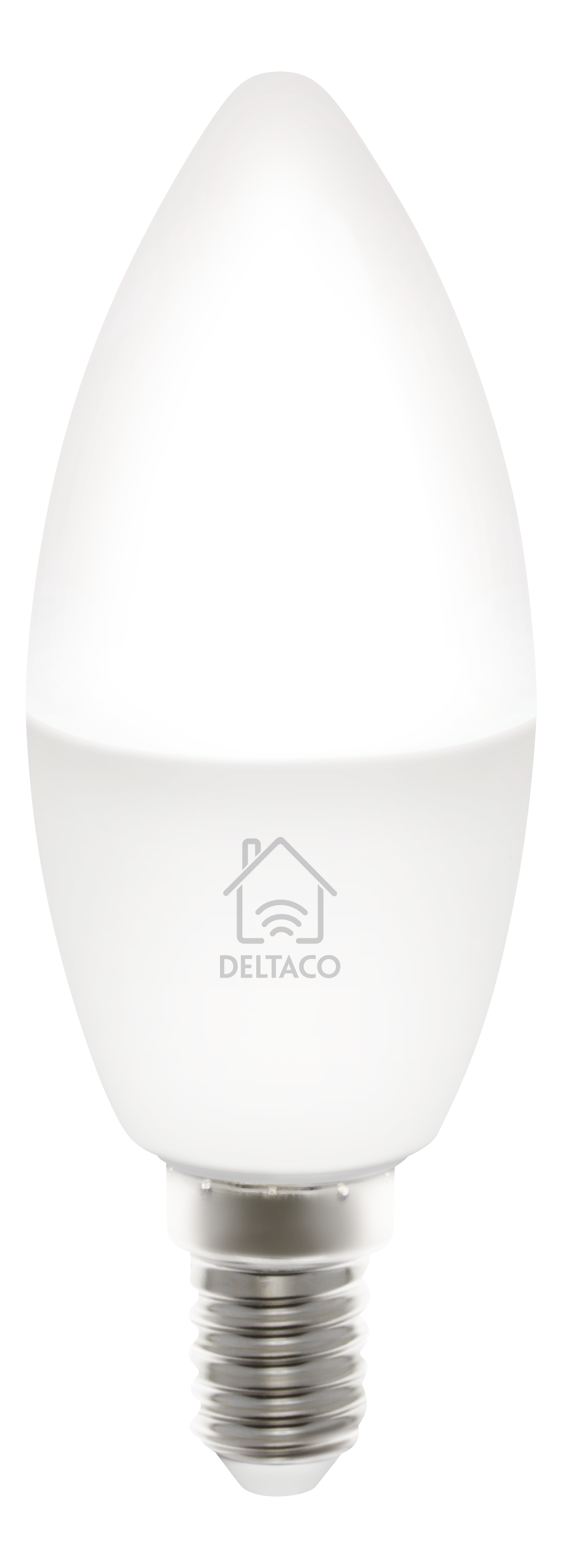 Deltaco Smart Home LED SH-LE14W , E14, 5W, Wi-Fi 2.GHz White CCT Smart Bulb