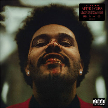 The Weeknd - After Hours - 2LP (Limited Edition Red Splatter Gold Vinyl)