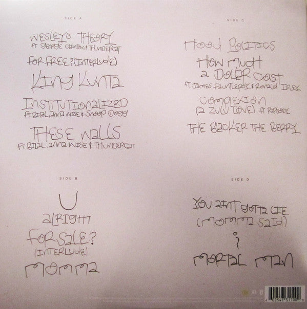 Kendrick Lamar - Mr. Morale & The Big Steppers - 2LP. Shop now online in uae