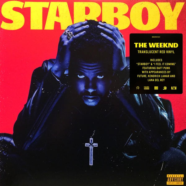 The Weeknd - Starboy - 2LP (Translucent Red Vinyl)