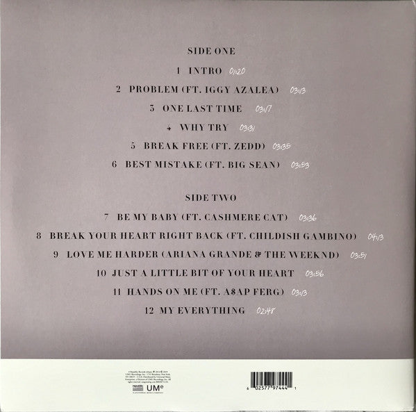 Ariana Grande - My Everything - LP