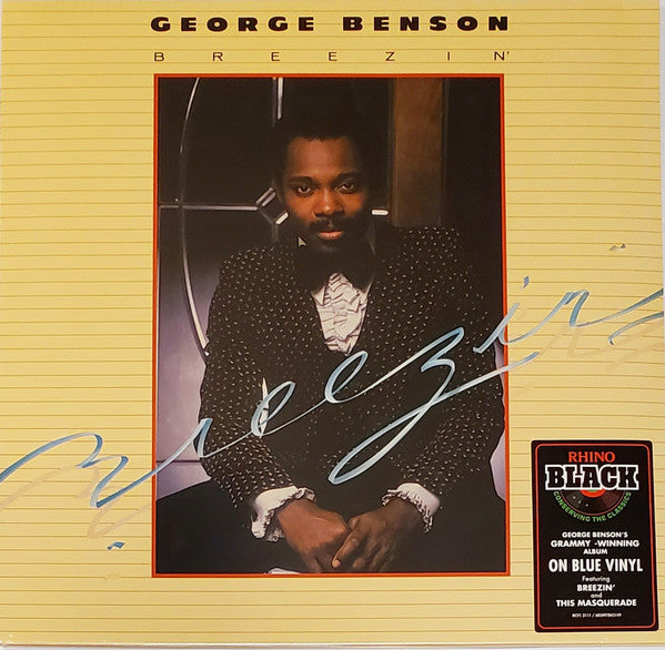 Breezin George Benson - Breezin' - LP (Blue Vinyl, Grammy - Winning Album ...