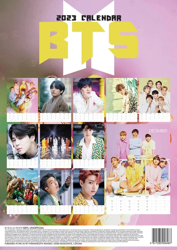 BTS - 2023 Unofficial Calendar
