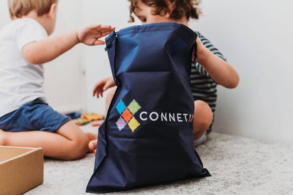 Connetix Starter Pack 62 Piece Set Magnetic Tiles