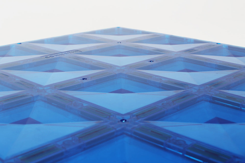 Connetix Base Plate Pack 2 Piece Set Magnetic Tiles