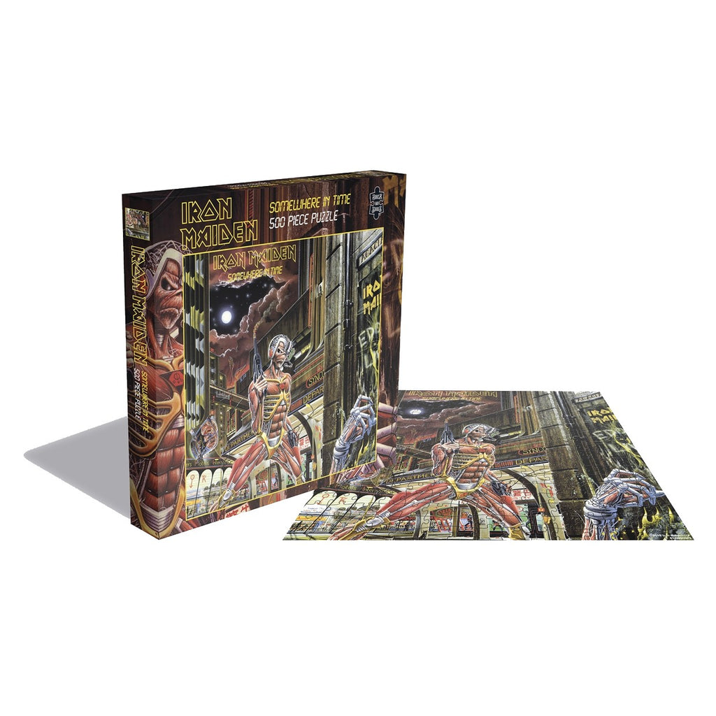 Iron Maiden Somewhere In Time (500 Piece Jigsaw Puzzle)