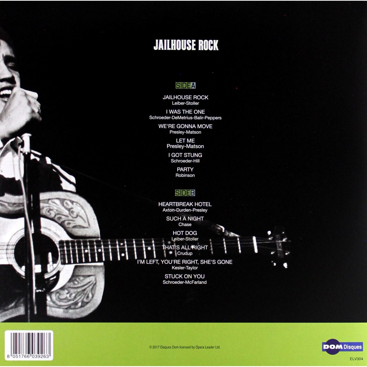 Elvis Presley - Jailhouse Rock - LP