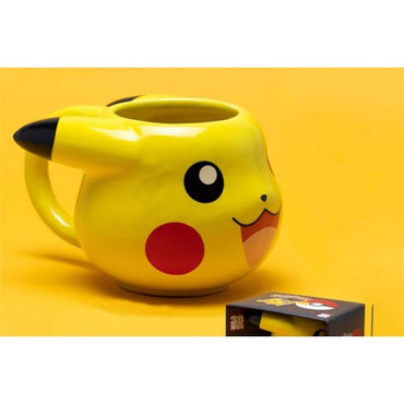 Pokemon Pikachu Licensed Yellow 320 ml Ceramic 3D Mug