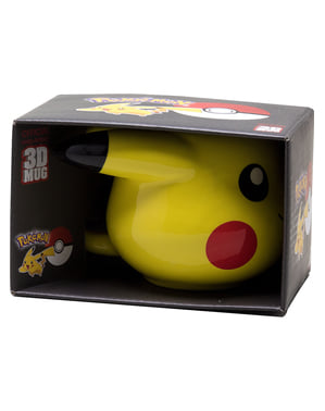 Pokemon Pikachu Licensed Yellow 320 ml Ceramic 3D Mug