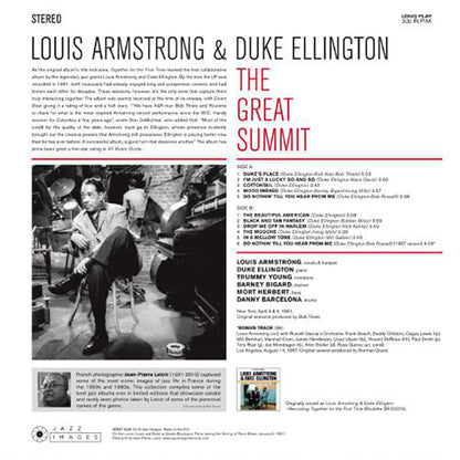 Louis Armstrong & Duke Ellington - The Great Summit - LP
