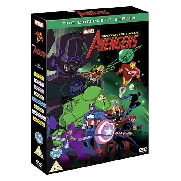The Avengers Earth's Mightiest Heroes The Complete Series 8 Disc DVD