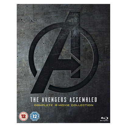 The Avengers Assembled Complete 4-Movie Collection 5 Disc Blu-ray Box Set