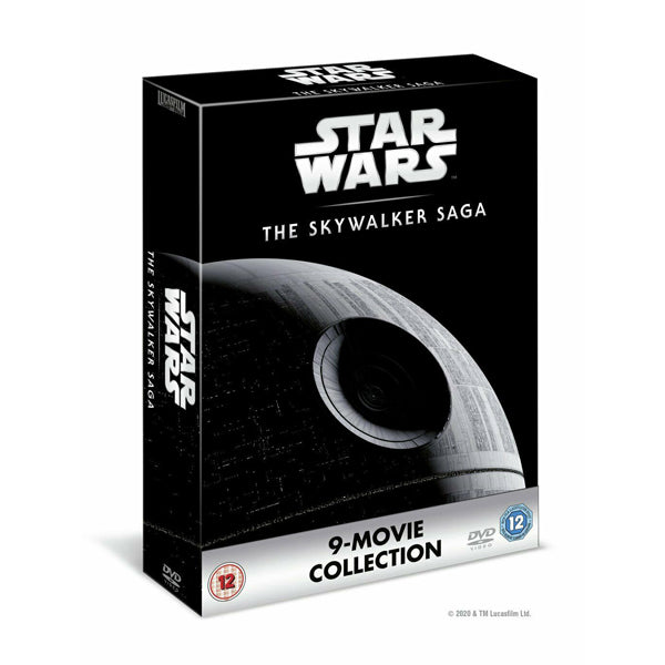 Star Wars The Skywalker Saga 9-Movie Collection 9 Disc DVD Box Set
