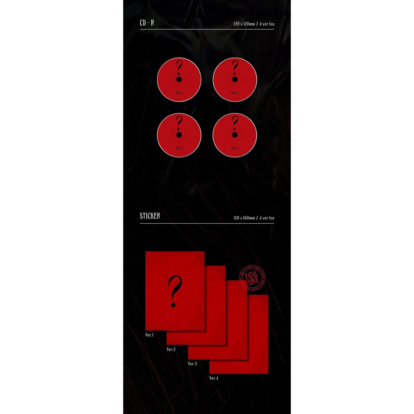 Monsta X - Fatal Love (3rd Album) - CD