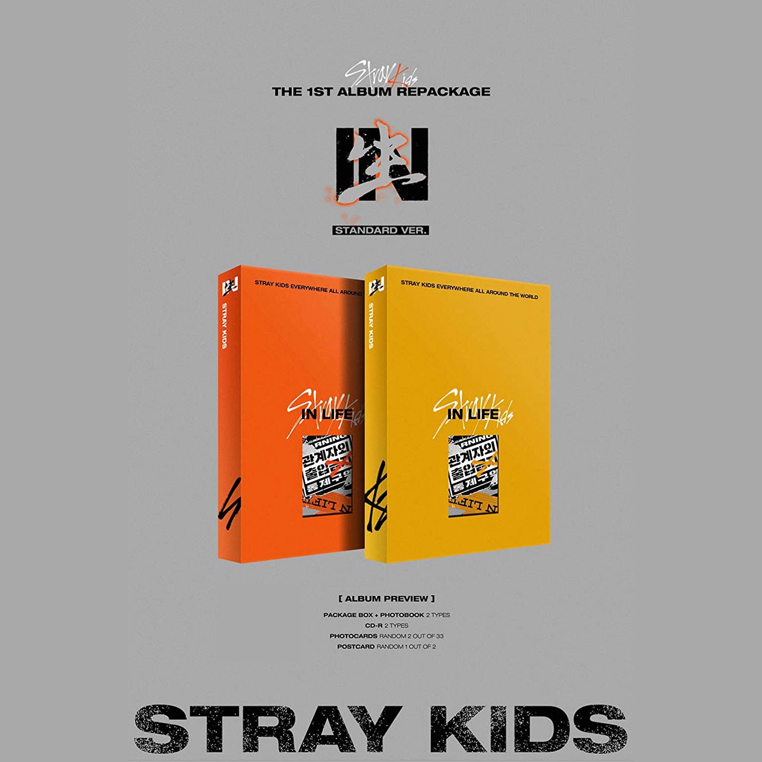 Stray Kids - Vol.1 Repackage [IN生 (IN LIFE)] - CD. Now available online in uae