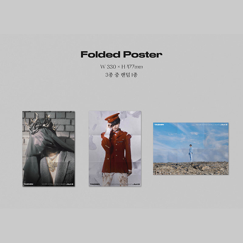 Taemin (SHINee) - Album Vol. 3 - Never Gonna Dance Again : Act 2 - CD