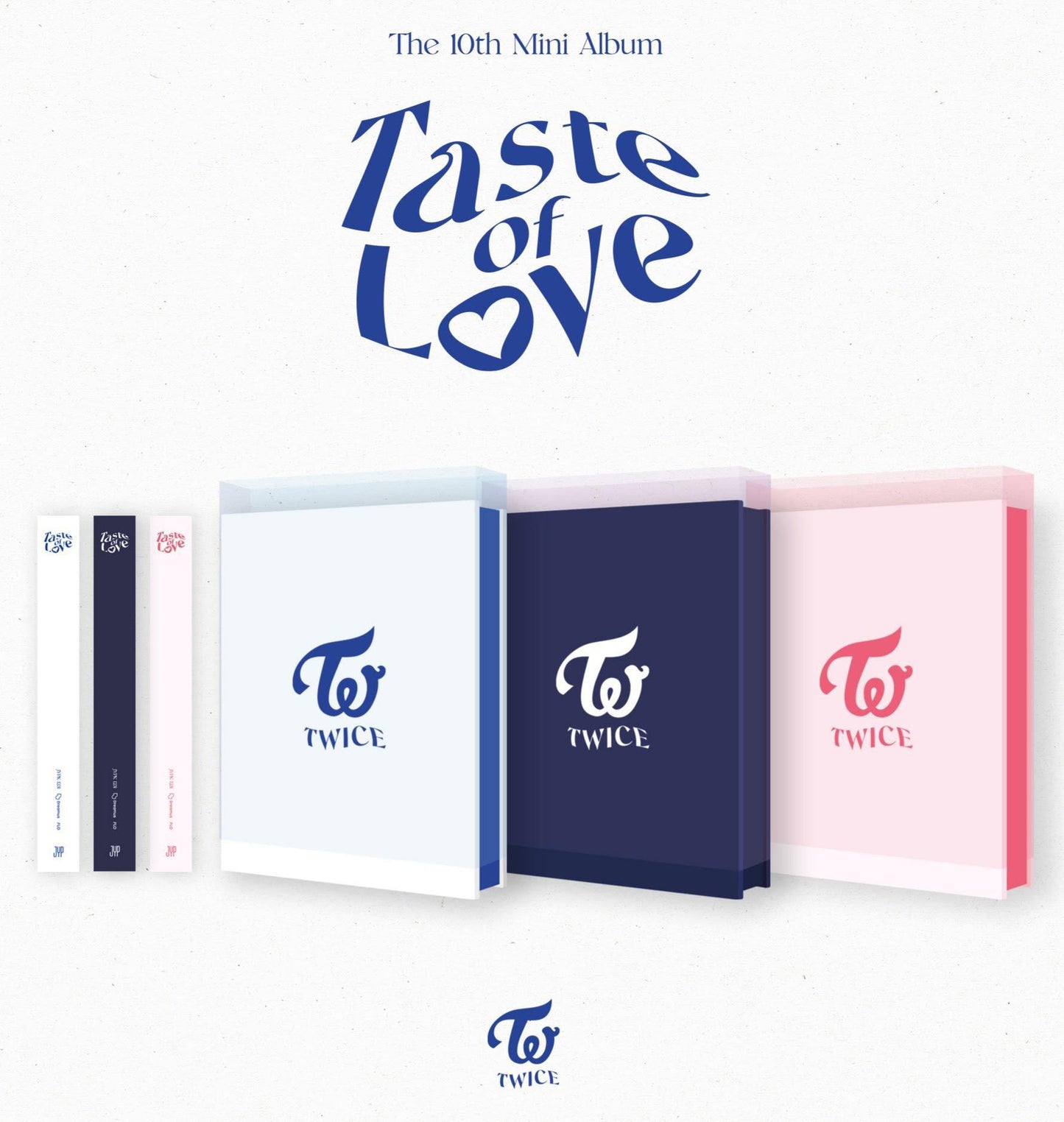 TWICE - 10th Mini Album (Taste of Love) - CD