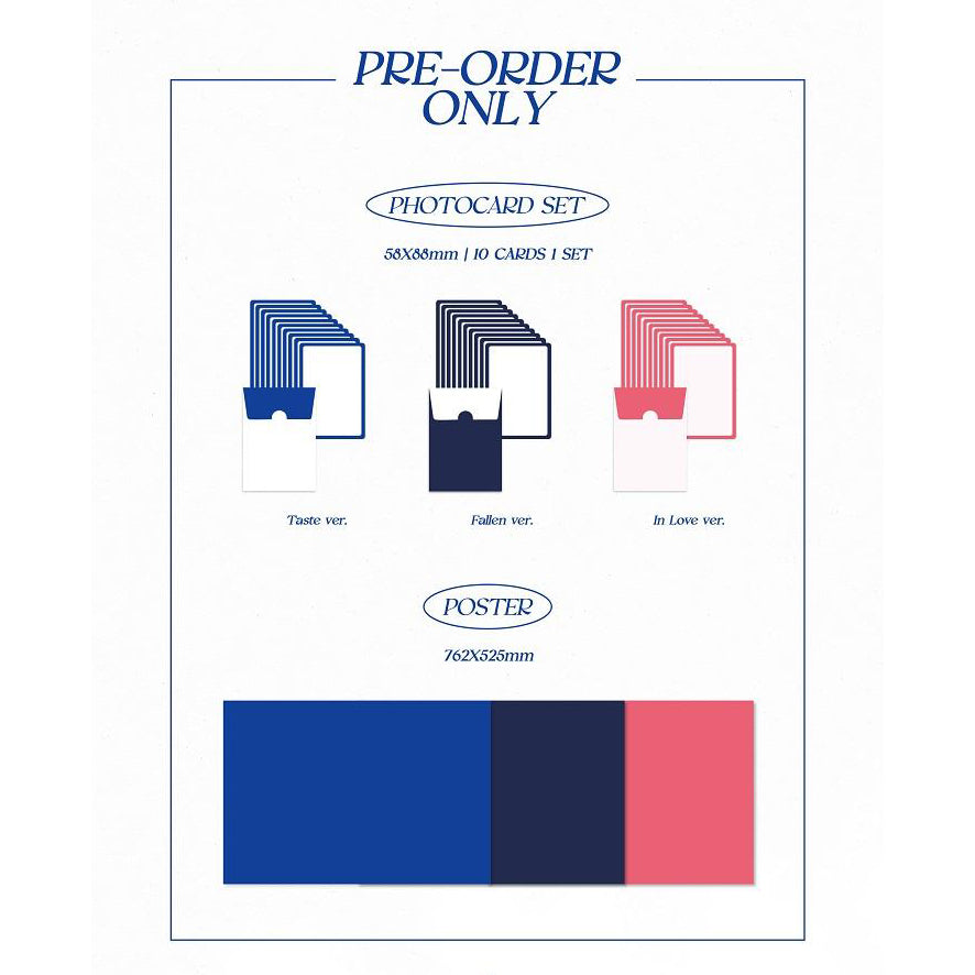 TWICE - 10th Mini Album (Taste of Love) - CD