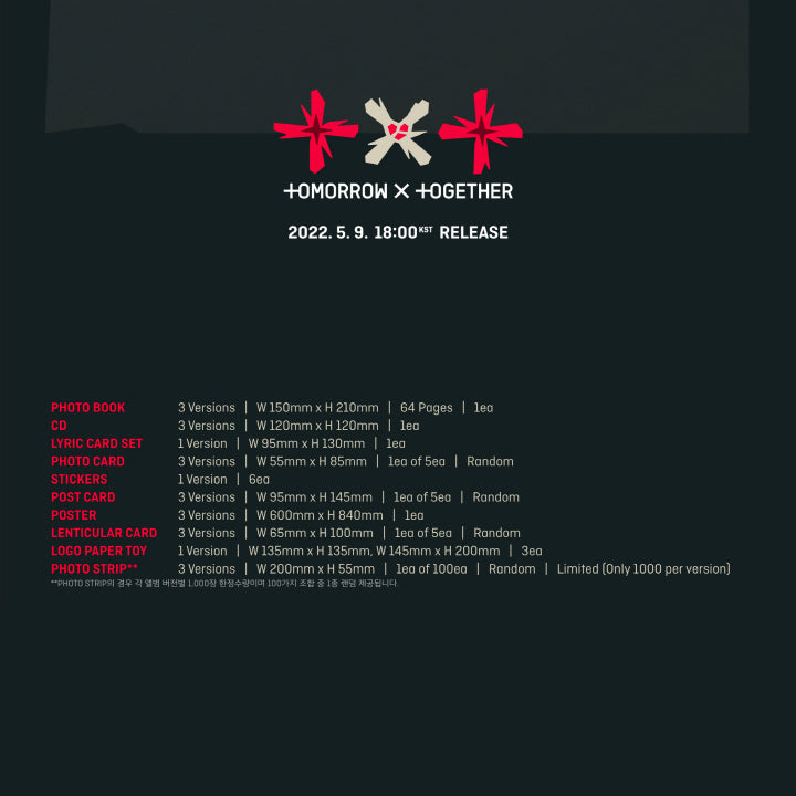 TXT - Minisode 2 : Thursday's Child - CD