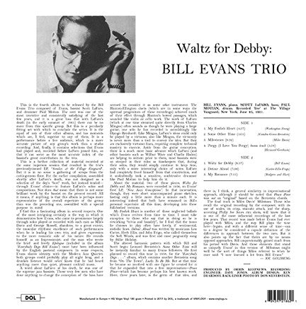Bill Evans Trio with Scott LaFaro, Paul Motian - Waltz For Debby - 2LP. Shop now music store in abudhabi