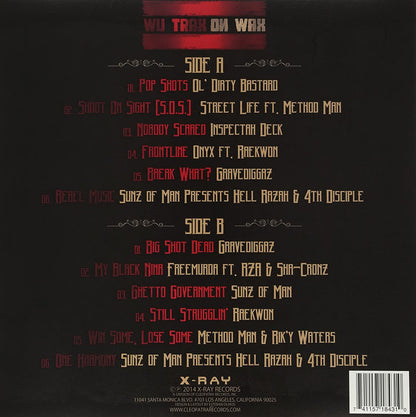 Various Artists - Wu Trax On Wax - LP