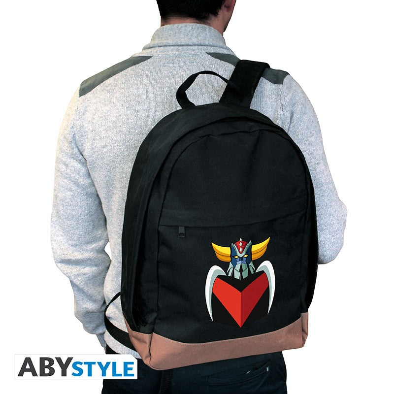 UFO Super Robot Grendizer Licensed Goldorak Black Backpack Bag