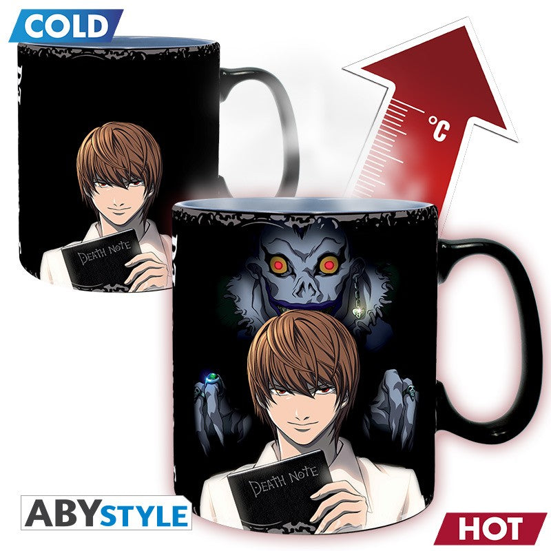 DEATH NOTE - Mug Heat Change - 460 ml - Kira & L