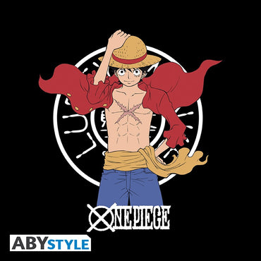 One Piece - T-shirt -  "Luffy New World" SS black