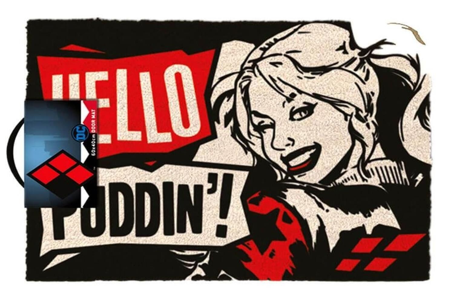 DC's Harley Quinn - ' Hello Puddin' ' Doormat