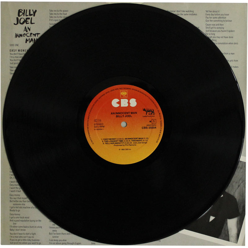 Billy Joel ‎– An Innocent Man - LP ( Used Vinyl )