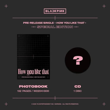 BLACKPINK - How You Like That [SPECIAL EDITION]- CD
