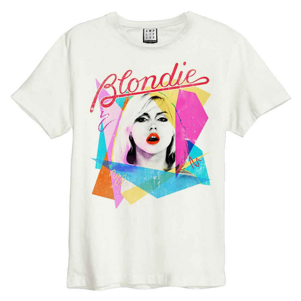 BLONDIE - Blondie Ahoy 80's Vintage White T-shirt
