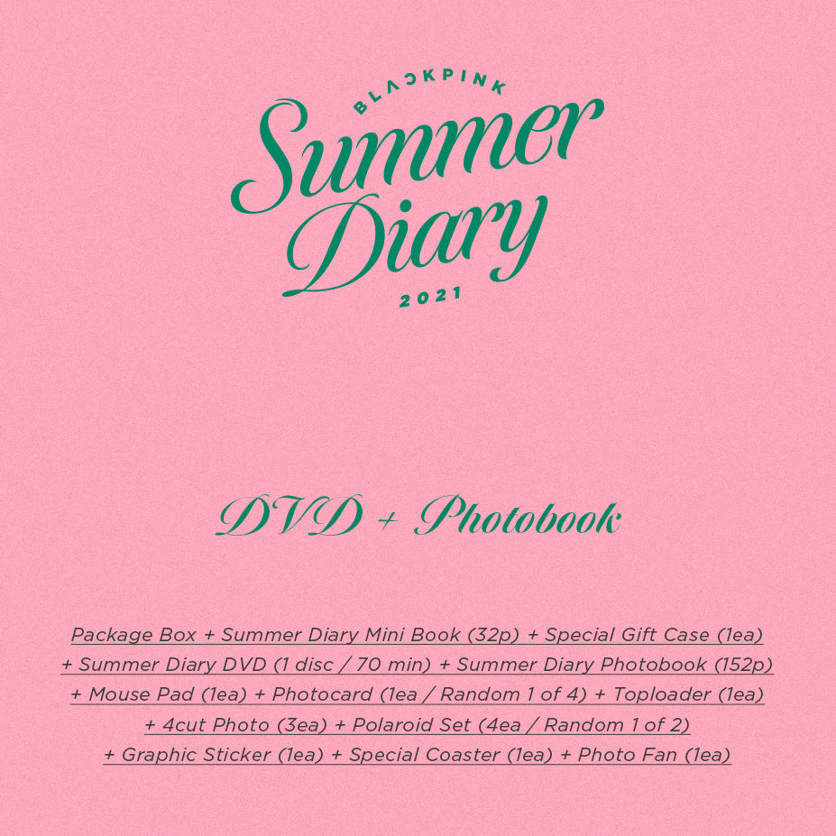 BlackPink - Blackpink 2021 Summer Diary - DVD