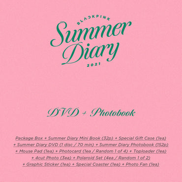 BlackPink - Blackpink 2021 Summer Diary - DVD