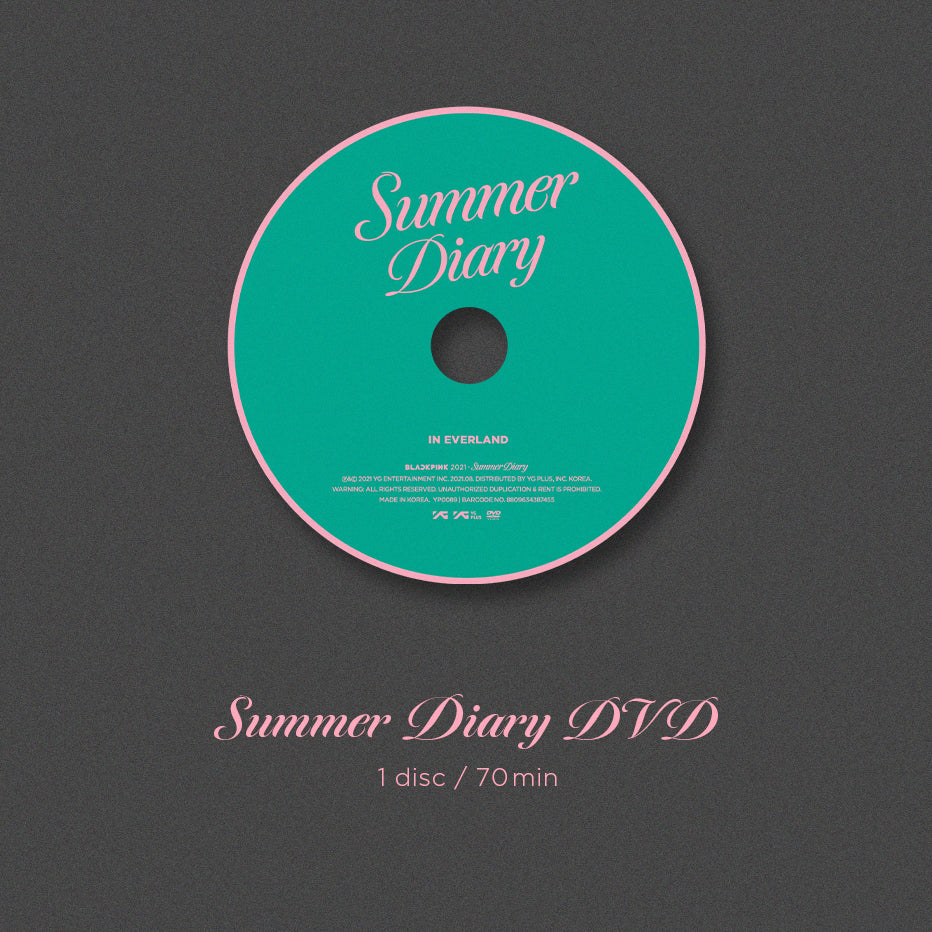 BlackPink - Blackpink 2021 Summer Diary - DVD