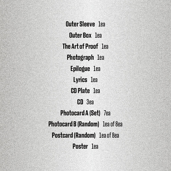 BTS - Proof - 3CD (Standard Edition)