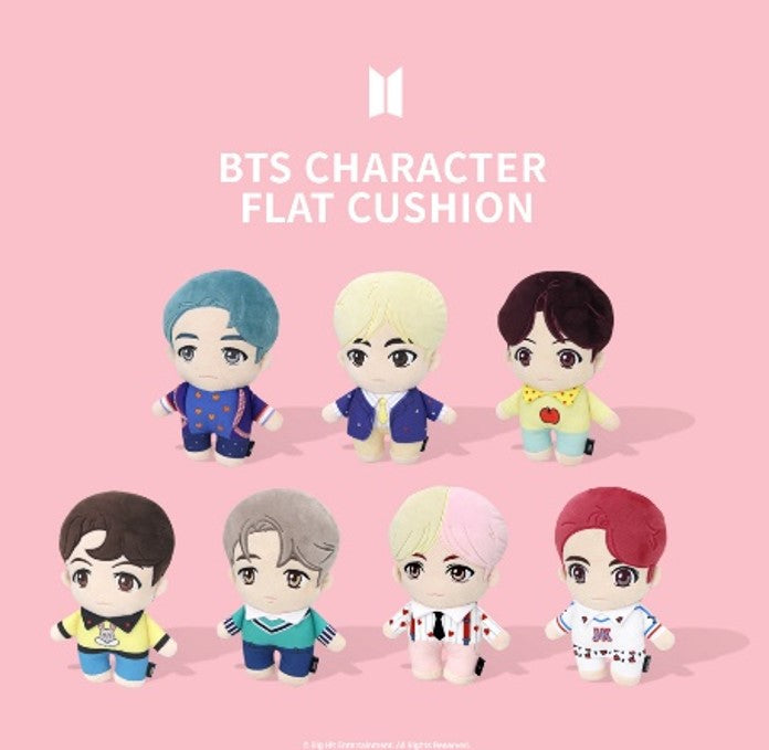 BTS: Character Flat Cushion | BTS merchandise Dubai
