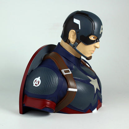 Captain America Deluxe Bust Bank Avengers Endgame